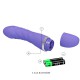 Truda Vibrator 19.5 x 3.5cm - Paars