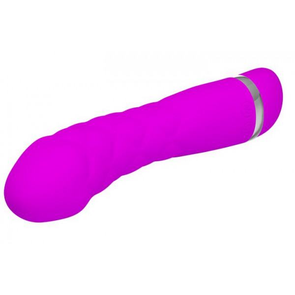 Vibrador de desenho Truda 19,5 x 3,5cm - Púrpura