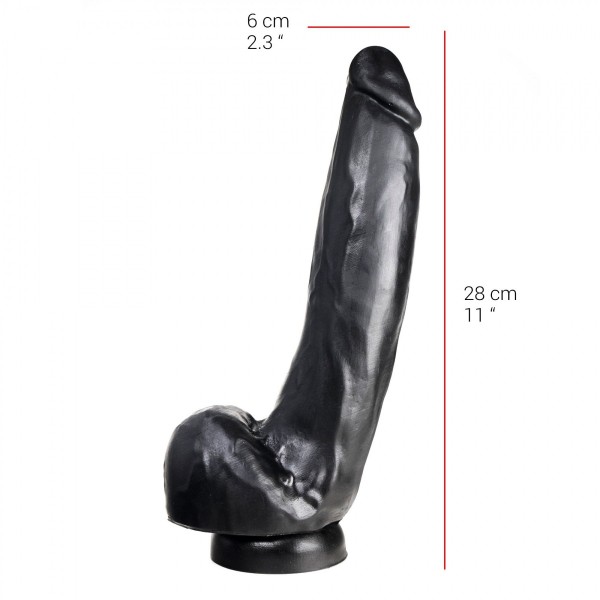 Dildorama grote dildo 21 x 6 cm Zwart