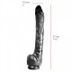 Dildorama XXL Dildo 27 x 5 cm Schwarz