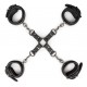 Set of 4 handcuffs with cross