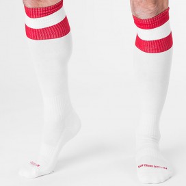 Barcode Berlin Calcetines de fútbol blancos