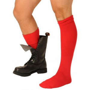 Fist Red Boot Socks