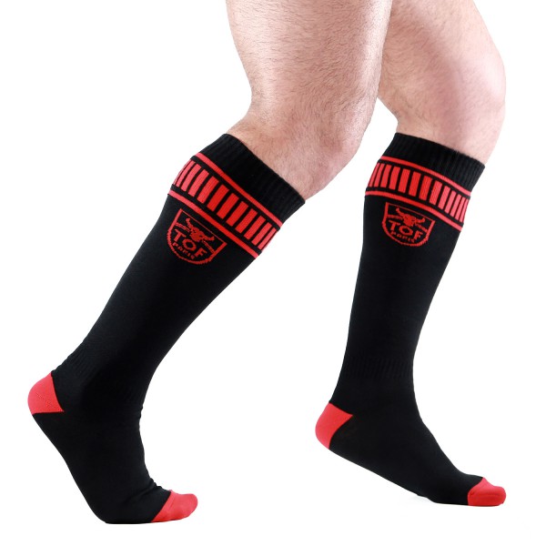 FOOTBALL SOCKS Black-Red