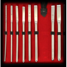 Stainless Steel Set van 8 urethra staafjes 5 tot 12mm