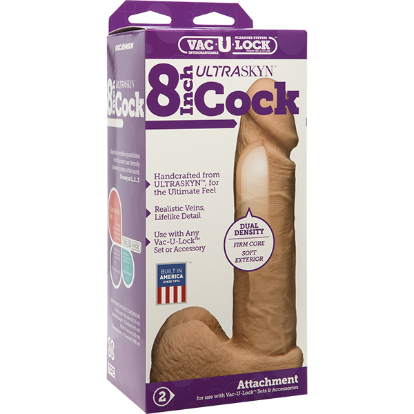 Vac-U-Lock UltraSkyn Dildo 19 x 4,5 cm