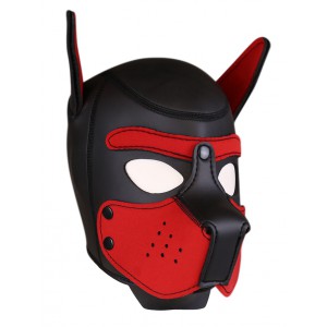 Kinky Puppy PUPPY Neoprenhaube Rot