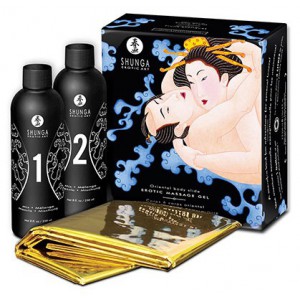 Shunga Body to Body Mask Set - EXOTIC FRUITS 200ml