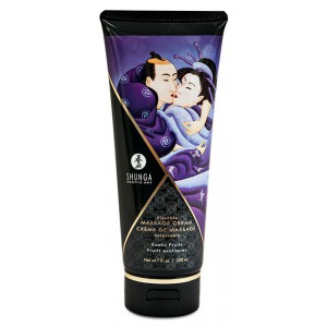 Shunga Comestible Massage Cream EXOTIC FRUITS - 200ml