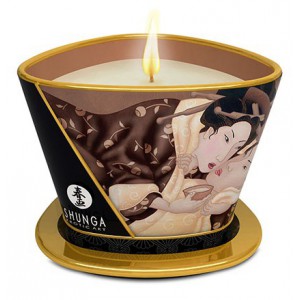 Shunga EXCITATION Chocolade Massage Kaars 170mL