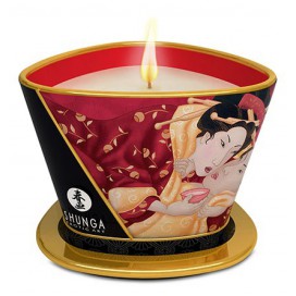 Shunga Massage candle ROMANCE Strawberry 170mL