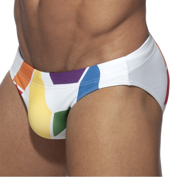 AD PRIDE Swimsuit White