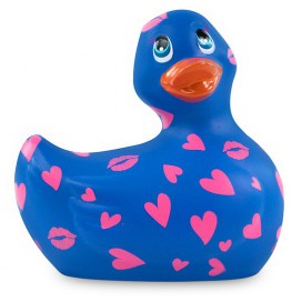 Vibrante Romance dos Patos - Azul