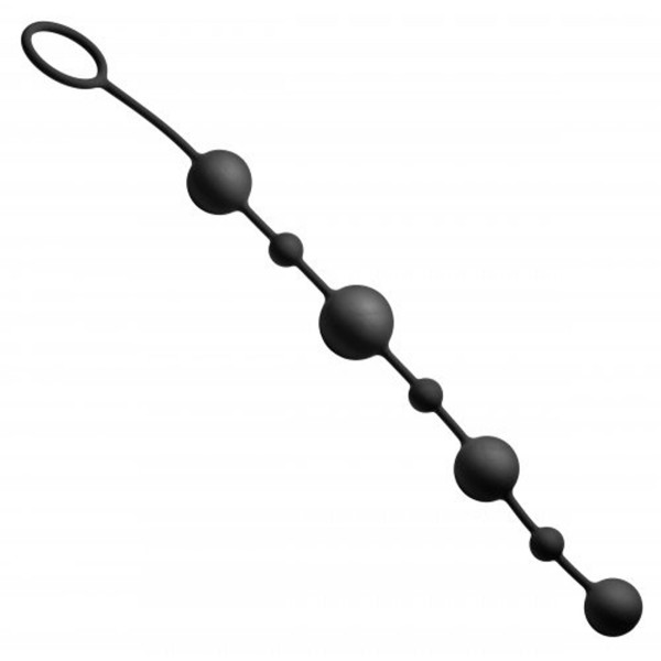 Linger Silicone anal rosary 28cm
