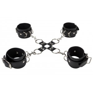 Ouch! Ouch Simili Handcuffs Kit