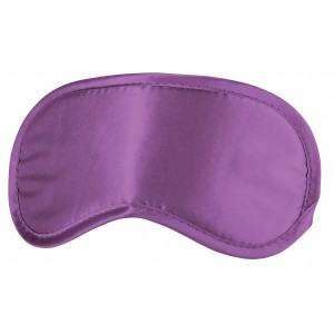 Ouch! Naughty Pleasure Satin Mask - Purple
