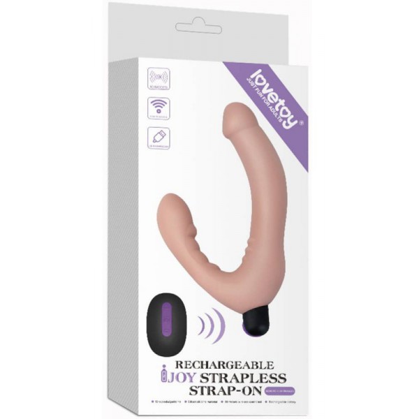 Vibrierender Umschnalldildo mit Fernbedienung IJOY