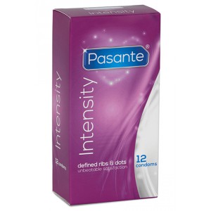 Pasante Preservativos texturizados Intensity x 12