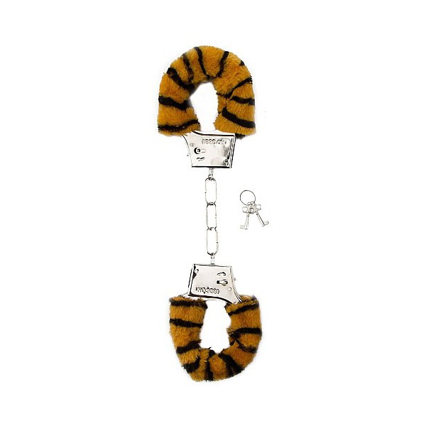 Furry Tiger handcuffs