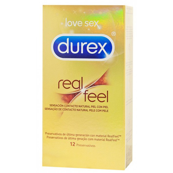 Real Feel latex free condoms x12
