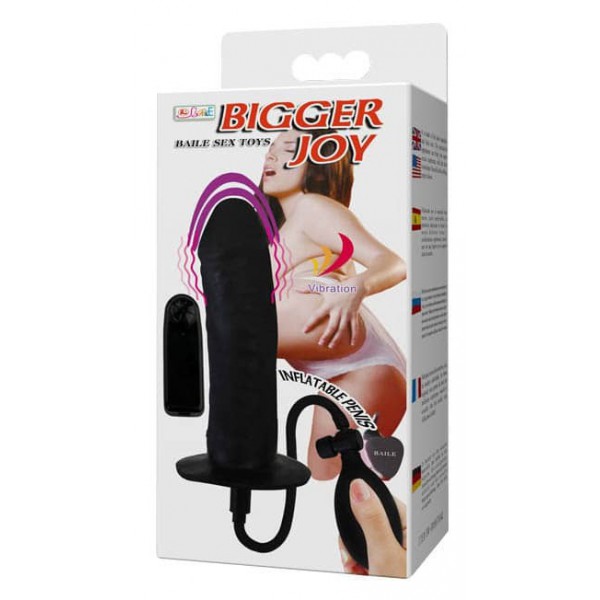 Bigger Joy vibrating dildo 15 x 4.5cm