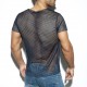 OPEN MESH T-shirt Navy