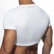 CROP AD T-shirt White