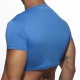 CROP AD Blue T-shirt