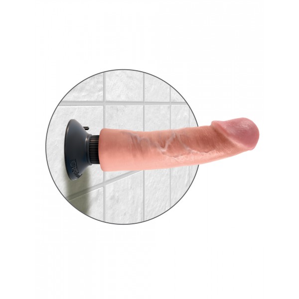 Consolador vibrador King Cock 21 x 5cm