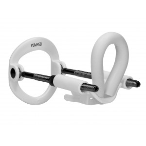 Pumped White mechanical penis extender