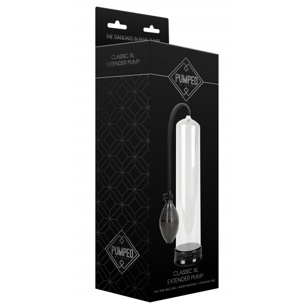 Penis pump Classic XL 29 x 6.5 cm Transparent