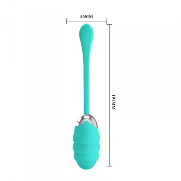 FRANKLIN Wireless Vibrating Egg - Turquoise