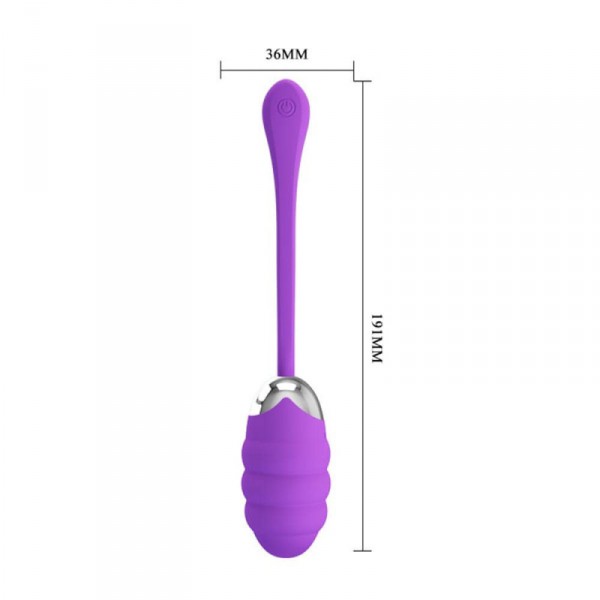 FRANKLIN Wireless Vibrating Egg - Purple