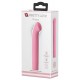 BOGEY sextoy vibrador - 15 x 2,4 cm Rosa pastel