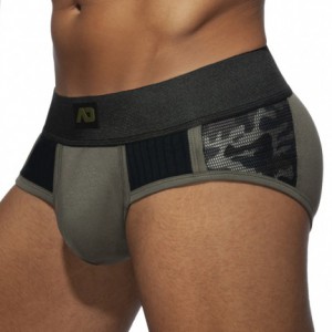 Addicted ARMY COMBI Briefs Khaki