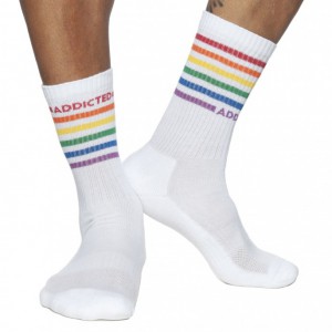 Addicted ADDICTED RAINBOW SOCKS C01