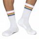 AD RAINBOW White Socks