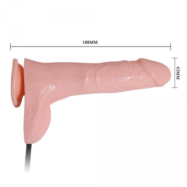 Aufblasbarer Dildo Penis Float 17 x 4cm pink