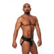 Leder-Jockstrap Mister B Schwarz