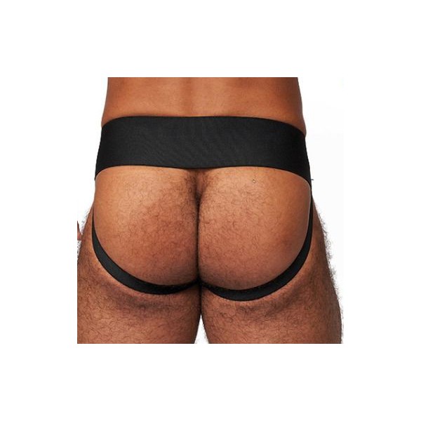 Leder-Jockstrap Mister B Schwarz