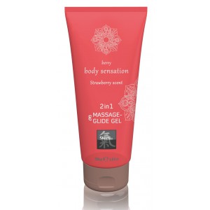  Lubricant and Gel for Strawberry Massage 200mL