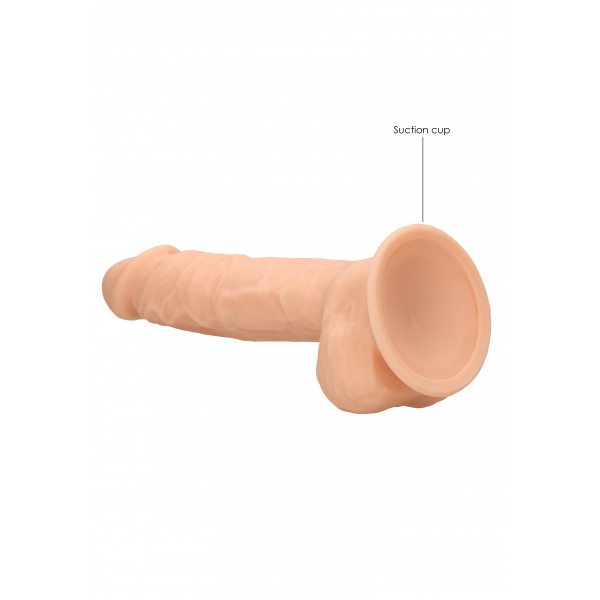 Dildo a ventosa Realrock 18 x 4,5 cm