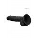 Dildo in silicone realrock ventosa 18 x 4,5 cm