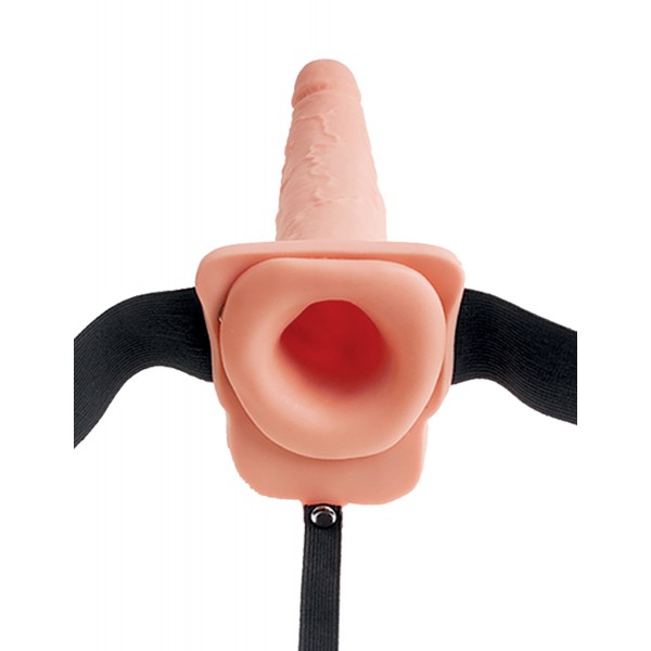 Strap-On Squirting Gürtel-Dildo 17 x 5 cm