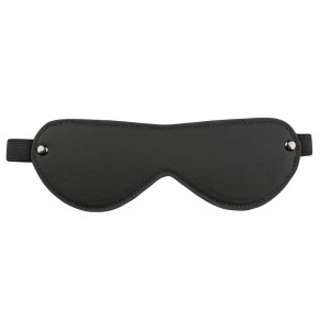 EasyToys Fetish Collection Maschera bendata in raso nero