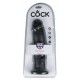 Consolador King Cock 24 x 6.4cm Negro