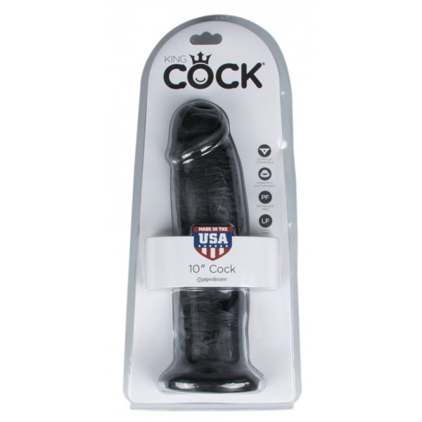 King Cock Dildo 24 x 6.4cm Zwart