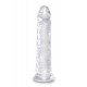 Consolador transparente King Cock 20 x 4,5cm