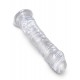 King Cock transparante dildo 20 x 4.5cm